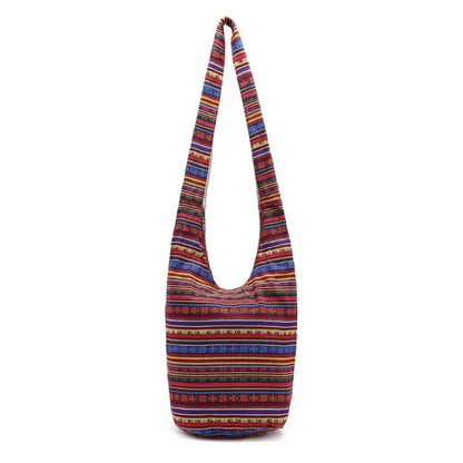 Women Hippie Shoulder Bags Fringe Large Purses Ethnic Tote Handbag Travel Bag