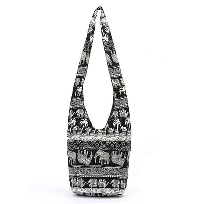 Women Hippie Shoulder Bags Fringe Large Purses Ethnic Tote Handbag Travel Bag