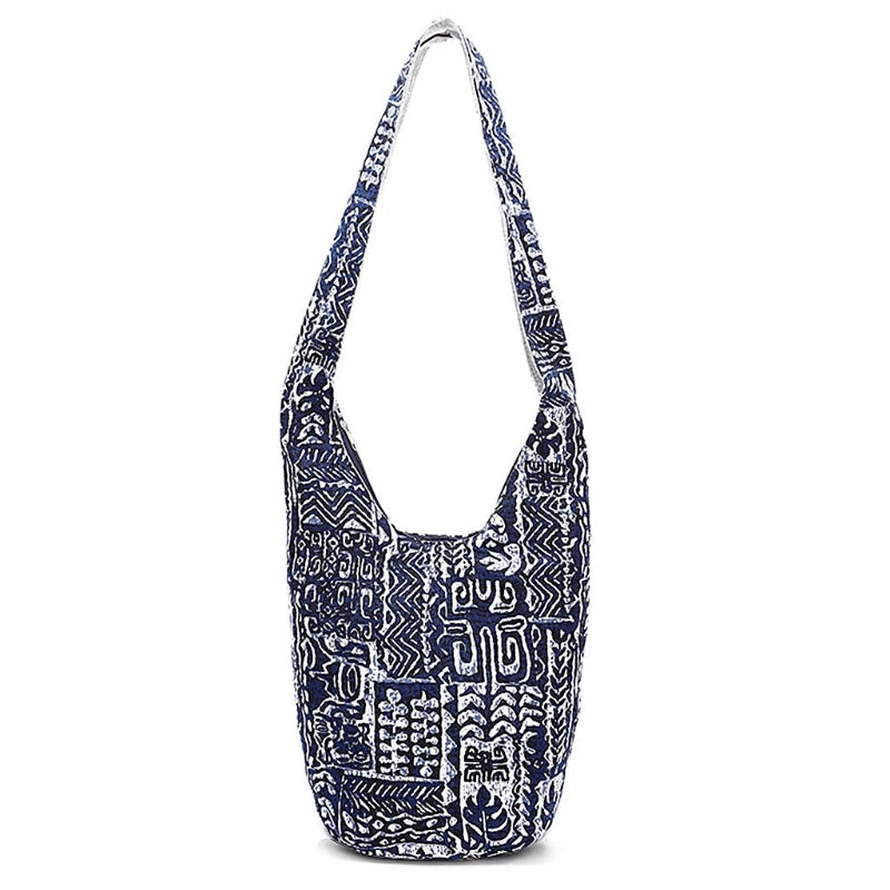 Women Hippie Shoulder Bags Fringe Large Purses Ethnic Tote Handbag Travel Bag