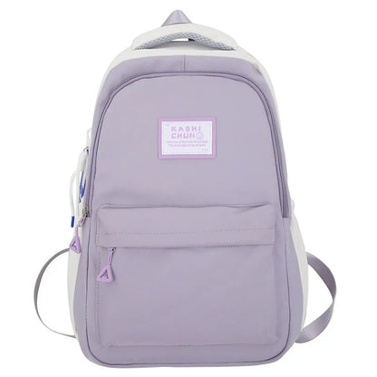 Women Kawaii Pink Laptop School Bag Leisure Girl College Backpack Trendy Female Cute Nylon Backpack Fashion Lady Travel Book Bag