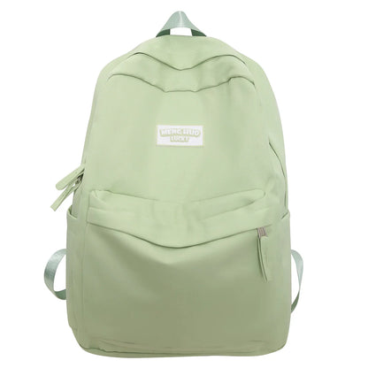 Women Kawaii Pink Teenager Nylon Laptop Lady Book Bag Girl Trendy College Backpack Fashion Female Travel School Bag Student Cool