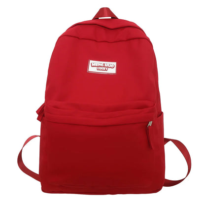 Women Kawaii Pink Teenager Nylon Laptop Lady Book Bag Girl Trendy College Backpack Fashion Female Travel School Bag Student Cool