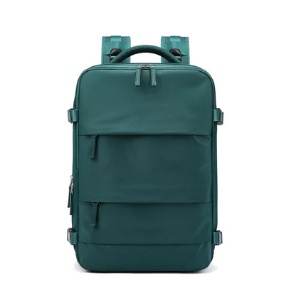 Women Laptop Backpack 15.6inch Teenage girl USB charging school Backpack Independent Shoe bag travel Backpack