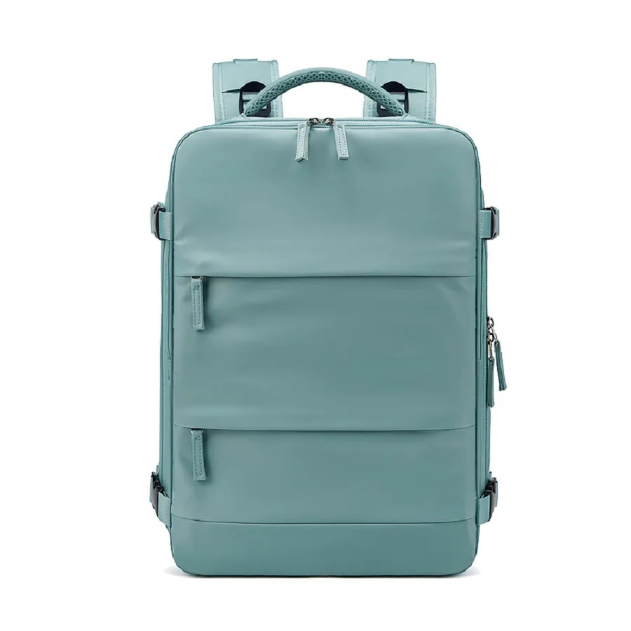 Women Laptop Backpack 15.6inch Teenage girl USB charging school Backpack Independent Shoe bag travel Backpack outdoor Backpack