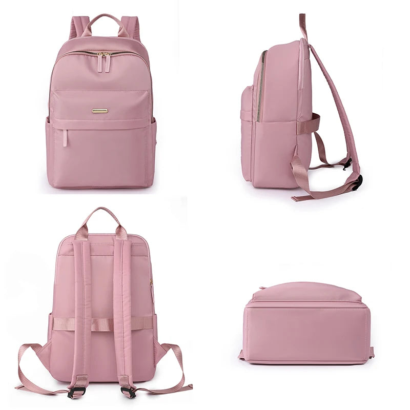 Women Laptop Backpack School Bag Anti-theft Daypack Fits for 14 Inch Notebook Travel Work College Bags Female Casual Rucksack