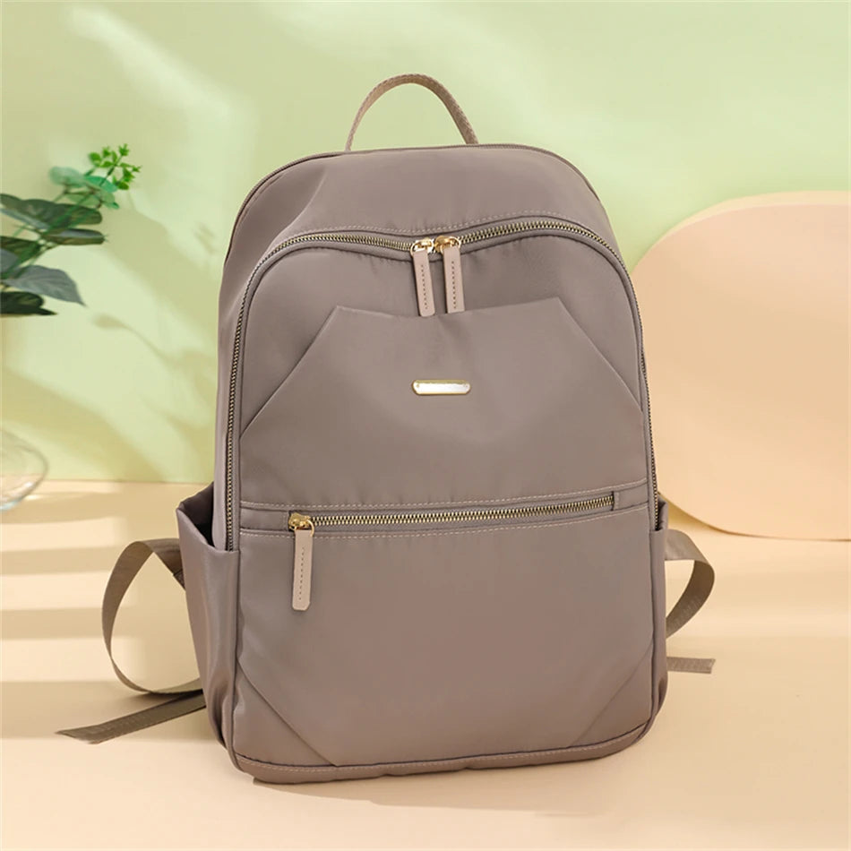 Women Laptop Backpack School Bag Anti-theft Fits for 14 Inch Large Capacity Notebook Travel Work Female Casual Shopping Rucksack