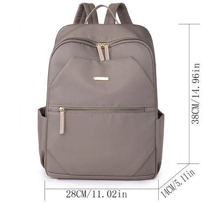 Women Laptop Backpack School Bag Anti-theft Fits for 14 Inch Large Capacity Notebook Travel Work Female Casual Shopping Rucksack