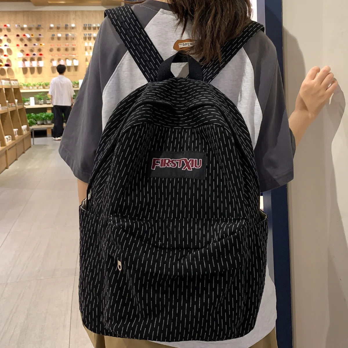 Women Laptop Pink Trendy Lady School Bag Book Teenager Girl Kawaii Nylon Fashion Cool Female Travel College Backpack Student New