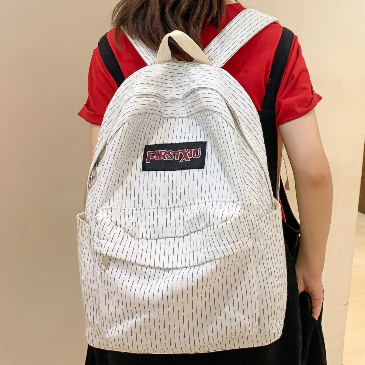 Women Laptop Pink Trendy Lady School Bag Book Teenager Girl Kawaii Nylon Fashion Cool Female Travel College Backpack Student New