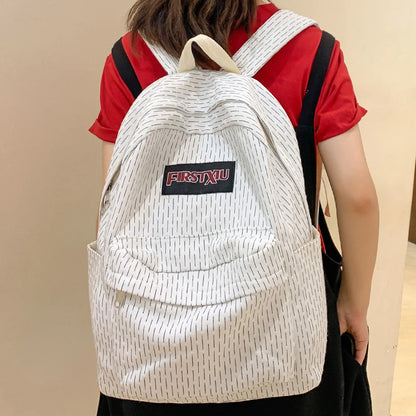 Women Laptop Pink Trendy Lady School Bag Book Teenager Girl Kawaii Nylon Fashion Cool Female Travel College Backpack Student New