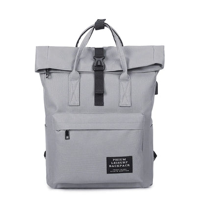 Women Large Capacity Canvas Backpack Multifunctional Shoulder Laptop Rucksack USB School Bag Fashion Travel Backpack for Girls