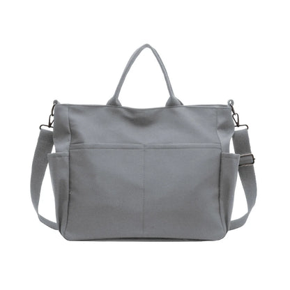 Women Large Capacity Shoulder Bag All-matching Tote Bag Student Crossbody Bag Solid Casual Messenger Bag Luxury Handbags