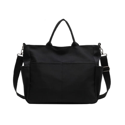 Women Large Capacity Shoulder Bag All-matching Tote Bag Student Crossbody Bag Solid Casual Messenger Bag Luxury Handbags