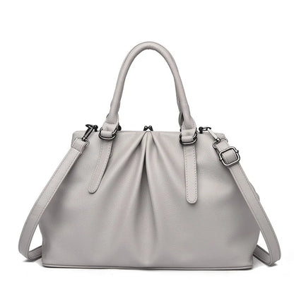 Women Large Capacity Shoulder Crossbody Bags High Quality Soft Leather Ladies Handbags Luxury Designer Female Messenger Tote Sac