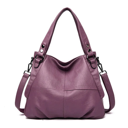 Women Leather Luxury Handbags Women Bags Designer Brand Hand bags Women Shoulder Crossbody Messenger Bag Sac A Main Casual Tote