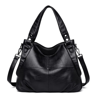 Women Leather Luxury Handbags Women Bags Designer Brand Hand bags Women Shoulder Crossbody Messenger Bag Sac A Main Casual Tote