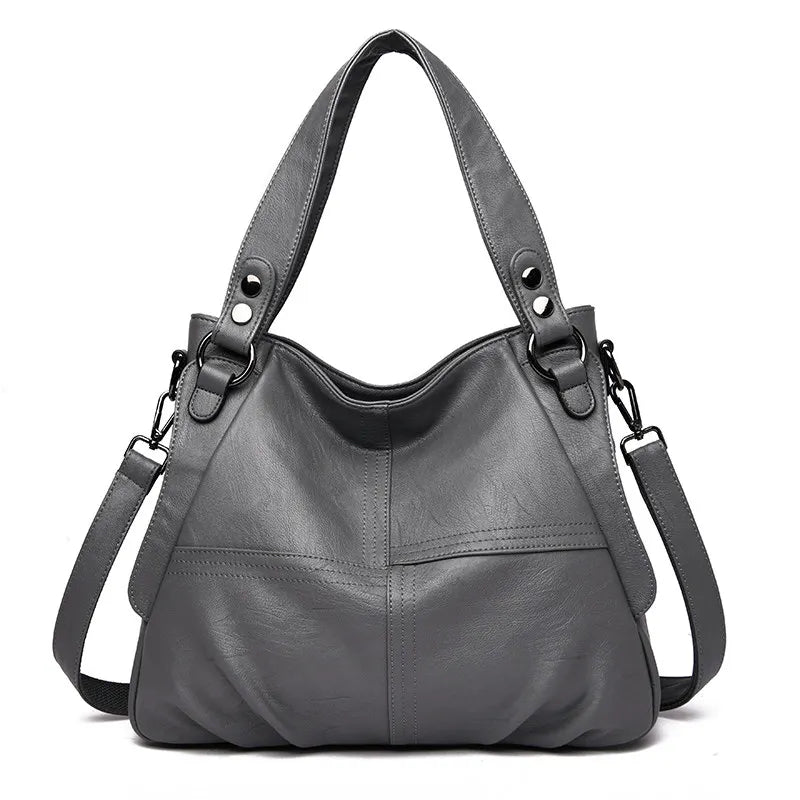 Women Leather Luxury Handbags Women Bags Designer Brand Hand bags Women Shoulder Crossbody Messenger Bag Sac A Main Casual Tote