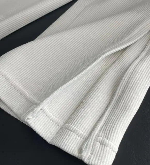 Women Leggings Fitness Clothing High Waist Wear Pants Gym Wear Ribbed Loose Leggings