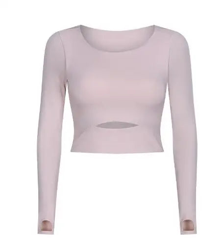 Women Long Sleeve Casual T Shirts Basic O Neck Crop Top Soft Korean Fashion Tees Blouse