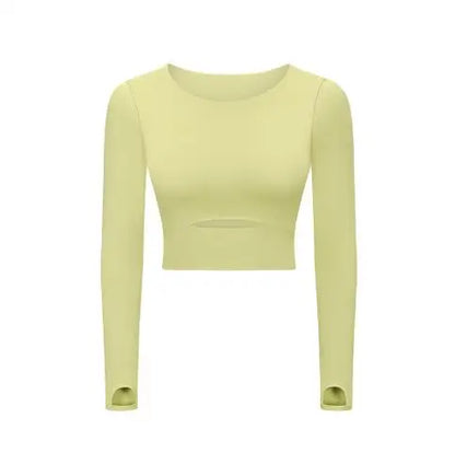 Women Long Sleeve Casual T Shirts Basic O Neck Crop Top Soft Korean Fashion Tees Blouse