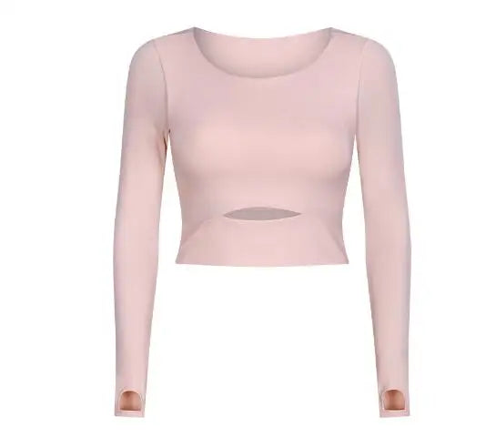 Women Long Sleeve Casual T Shirts Basic O Neck Crop Top Soft Korean Fashion Tees Blouse