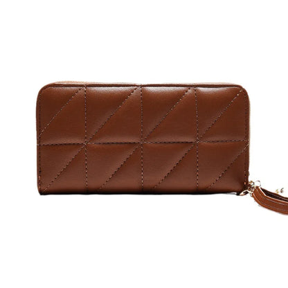Women Long Wallet Pu Leather Card Holder Large Capacity Female Multi-function Coin Purse Clutch Money Bag Phone Wristlet Handbag