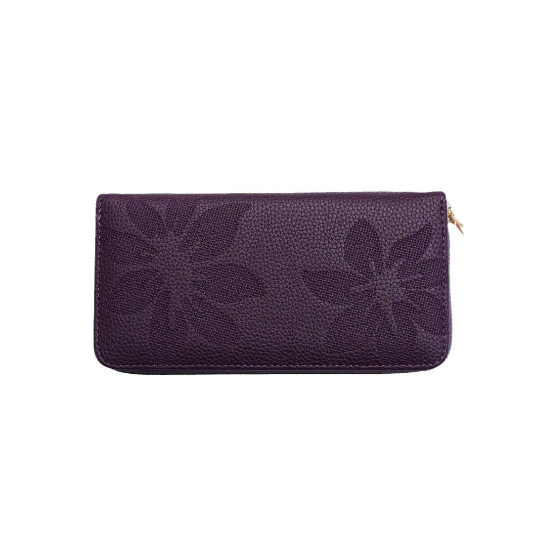 Women Long Wallet Pu Leather Card Holder Large Capacity Female Multi-function Coin Purse Clutch Money Bag Phone Wristlet Handbag