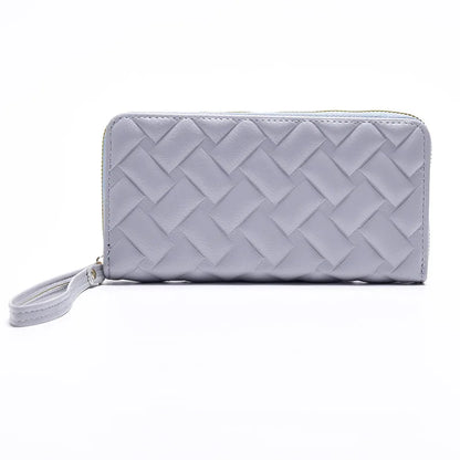 Women Long Wallet Pu Leather Card Holder Large Capacity Female Multi-function Coin Purse Clutch Money Bag Phone Wristlet Handbag