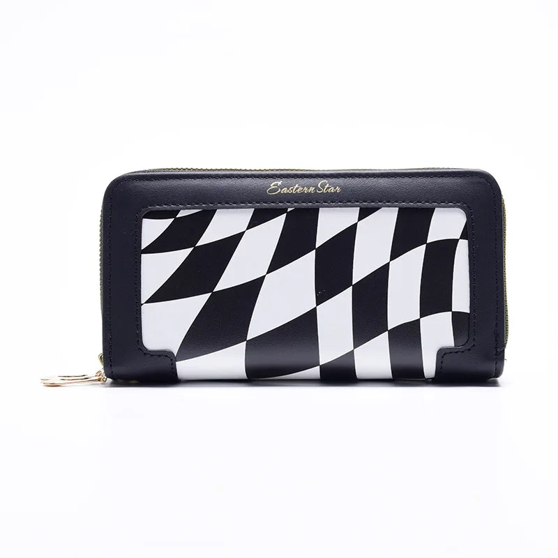 Women Long Wallet Pu Leather Card Holder Large Capacity Female Multi-function Coin Purse Clutch Money Bag Phone Wristlet Handbag