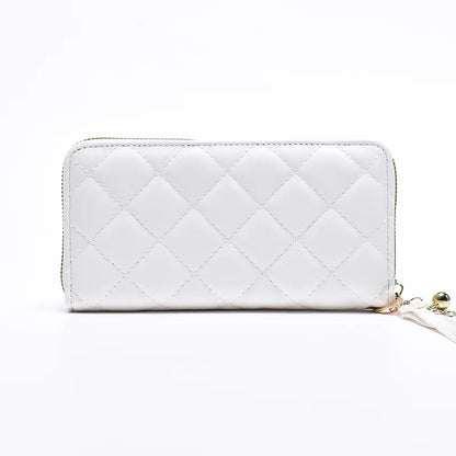 Women Long Wallet Pu Leather Card Holder Large Capacity Female Multi-function Coin Purse Clutch Money Bag Phone Wristlet Handbag