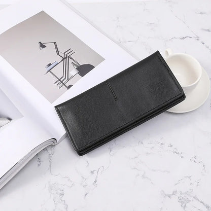 Women Long Wallet Pu Leather Card Holder Large Capacity Female Multi-function Coin Purse Clutch Money Bag Phone Wristlet Handbag