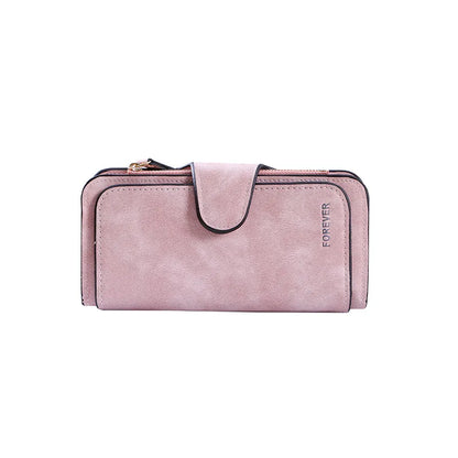 Women Long Wallet Pu Leather Card Holder Large Capacity Female Multi-function Coin Purse Clutch Money Bag Phone Wristlet Handbag
