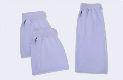 Women Loose Drawstring Trousers Casual Joggers Wide Leg Sweatpants High Waist Sporty Female Clothes