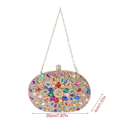 Women Luxury Clutch Evening Bag Wedding Bag Ladies Phone Pocket Purse Female Wallet for Party Gift