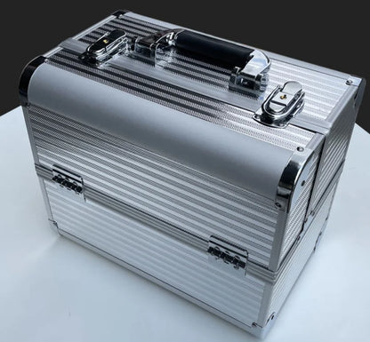 Women Makeup Case Cosmetic Case Organizer Box  Travel Makeup Box Women Aluminum Cosmetic Suitcase Cosmetic Bag Women Makeup Bag