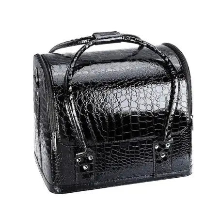 Women Makeup Suitcase  Multilayer Cosmetic Bag Cosmetic Suitcase Make Up Organizer Box Beauty Salon Case Tattoos Nail Art Tool