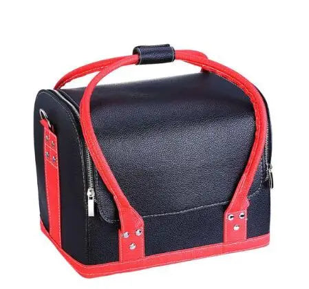 Women Makeup Suitcase  Multilayer Cosmetic Bag Cosmetic Suitcase Make Up Organizer Box Beauty Salon Case Tattoos Nail Art Tool