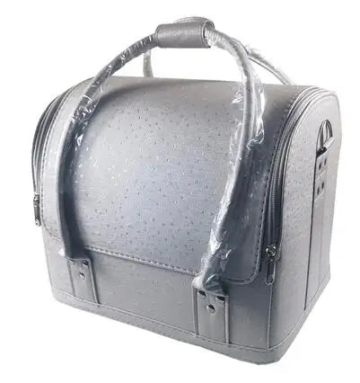 Women Makeup Suitcase  Multilayer Cosmetic Bag Cosmetic Suitcase Make Up Organizer Box Beauty Salon Case Tattoos Nail Art Tool