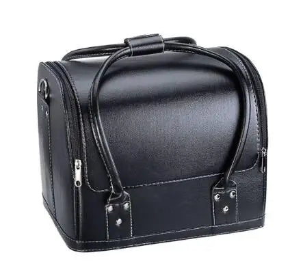 Women Makeup Suitcase  Multilayer Cosmetic Bag Cosmetic Suitcase Make Up Organizer Box Beauty Salon Case Tattoos Nail Art Tool