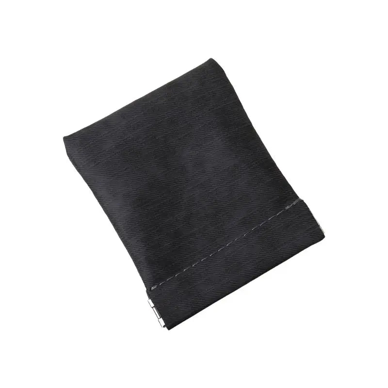 Women Men Frosted Leather Mini Coin Change Purse Wallet  Strong Metal Spring Closure Small Soft Bag