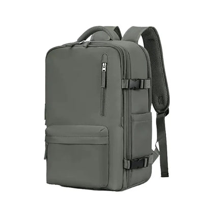 Women Men Large Capacity 15.6 16 Inch Laptop Backpack USB Charging Waterproof School Backpack Independent Shoe Bag