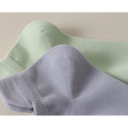 Women Men Socks Couple Student Cotton New Sporty Running Solid Color Boat Ankle Socks
