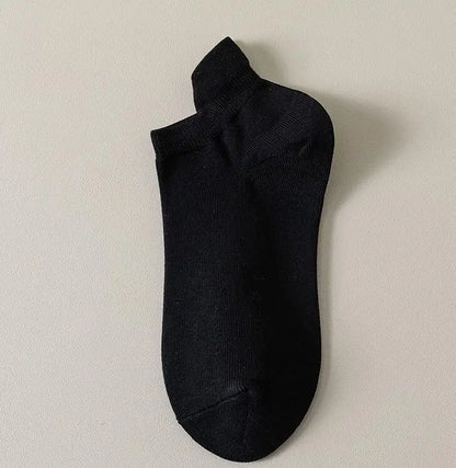 Women Men Socks Couple Student Cotton New Sporty Running Solid Color Boat Ankle Socks