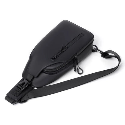 Women & Men's Sling Bag Shoulder Crossbody Backpack Waterproof Chest Bag with USB Charging Port Lightweight Casual Daypack