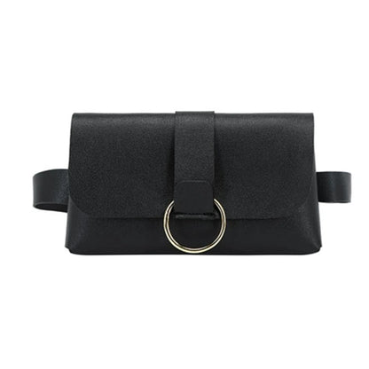 Women Mini Envelope Waist Bag PU Leather Clutch Cell Phone Purse Chest Bags Fashion Pouch