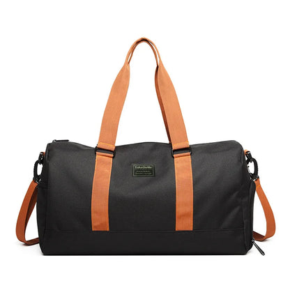 Women Multifunctional Fitness Bag Sports Bag Travel Luggage Handbag Oxford Cloth Waterproof Gym Yoga Bags Dry Wet Separation