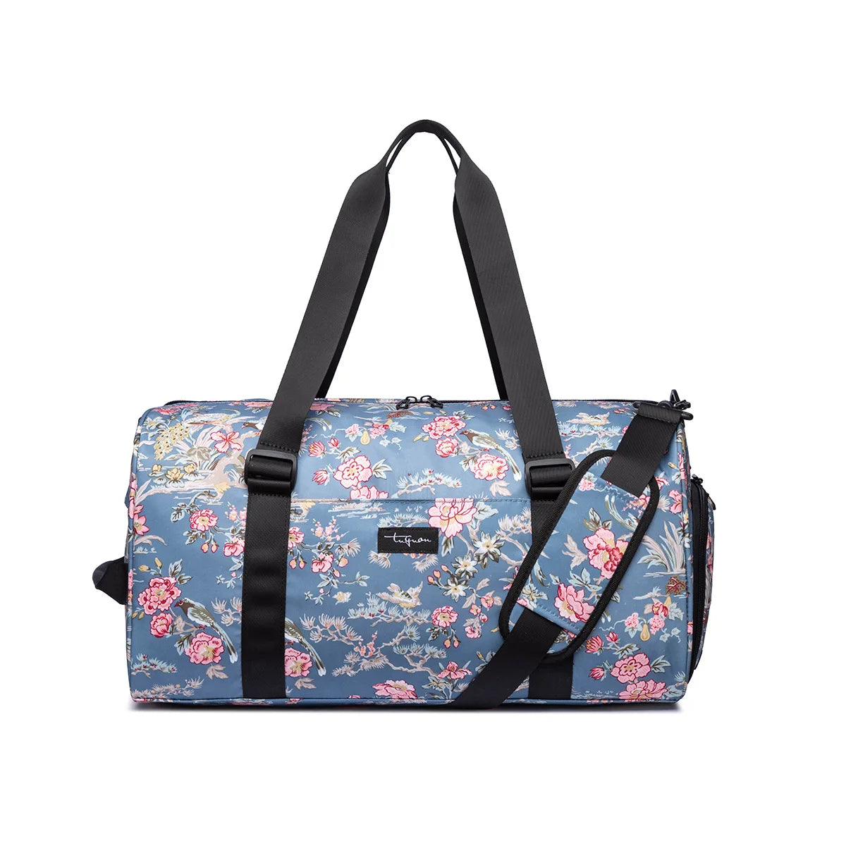 Women Multifunctional Fitness Bag Sports Bag Travel Luggage Handbag Oxford Cloth Waterproof Gym Yoga Bags Dry Wet Separation