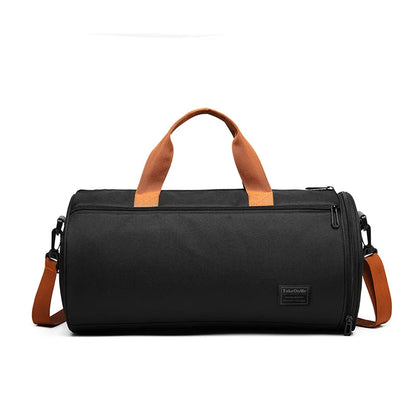Women Multifunctional Fitness Bag Sports Bag Travel Luggage Handbag Oxford Cloth Waterproof Gym Yoga Bags Dry Wet Separation