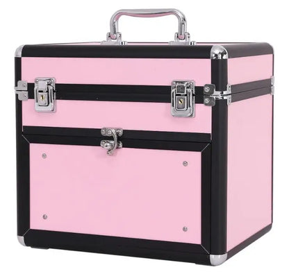 Women Multilayer Cosmetic Bag  Makeup make up organizer bag  Beauty Dressing Case Tattoos Nail Tools Storage case Toiletry case
