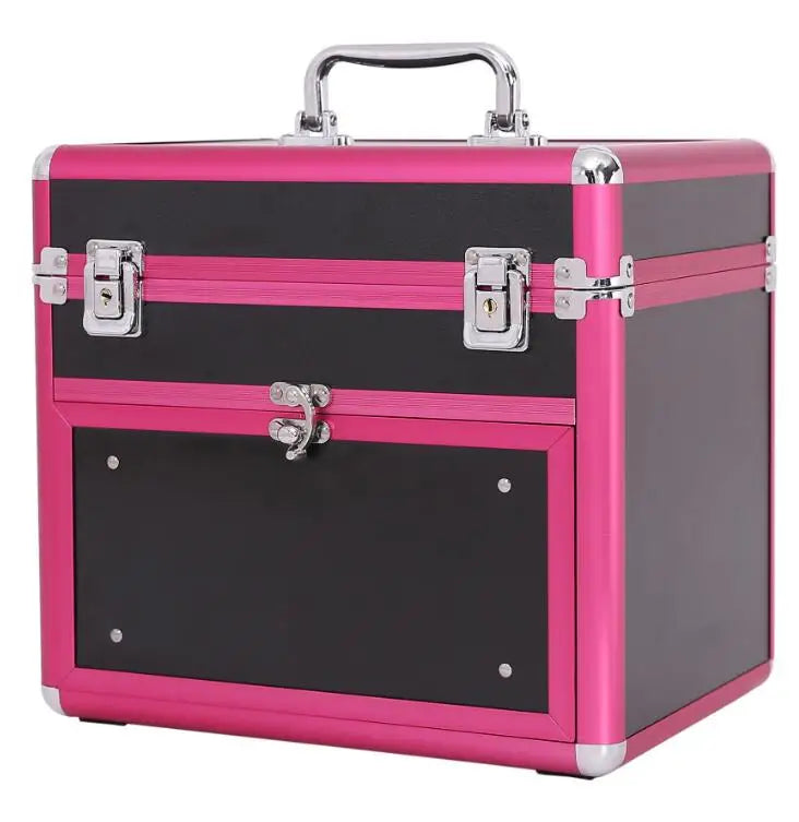 Women Multilayer Cosmetic Bag  Makeup make up organizer bag  Beauty Dressing Case Tattoos Nail Tools Storage case Toiletry case